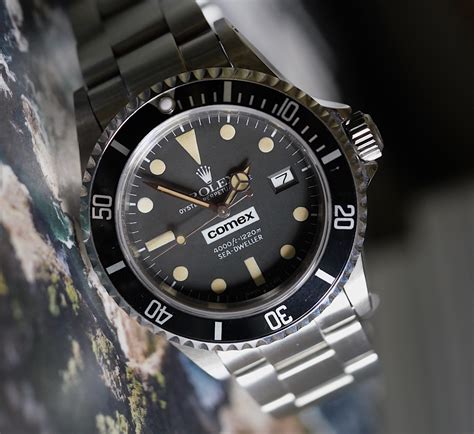 rolex comex 1665 storia|rolex sea dweller 16660.